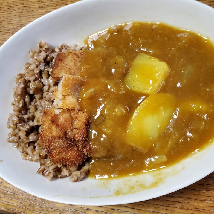 じゃがたまのカツカレー